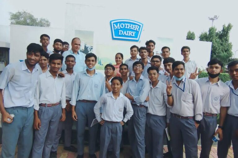The visit to the Mother Dairy plant at Patparganj, New Delhi